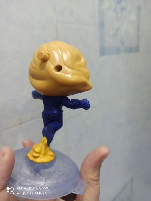 Фигурки Марвелл из Макдональдса.