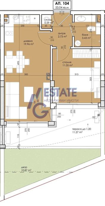 Продава се Двустаен апартамент в Созопол - 53 кв.м за 990 €/кв.м - Снимка #6