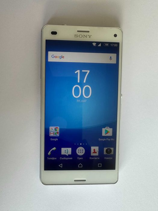 КАТО НОВ !!! SONY Xperia Z3 Compact - 16GB - Бял - Фабрично Отключен