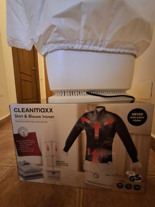 Aparat călcat cămăși si bluze Cleanmaxx nou