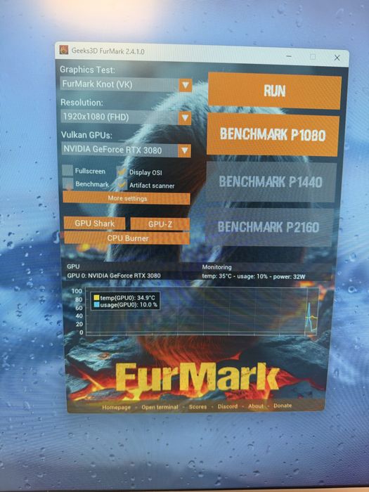 Видеокарта Rtx3080
