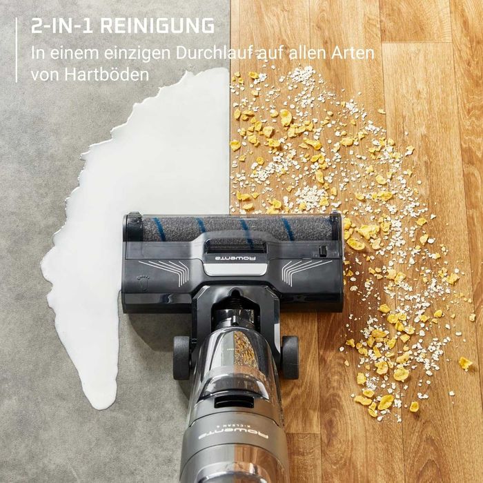 Безжична прахосмукачка за сухо и мокро почистване Rowenta X-Clean 4