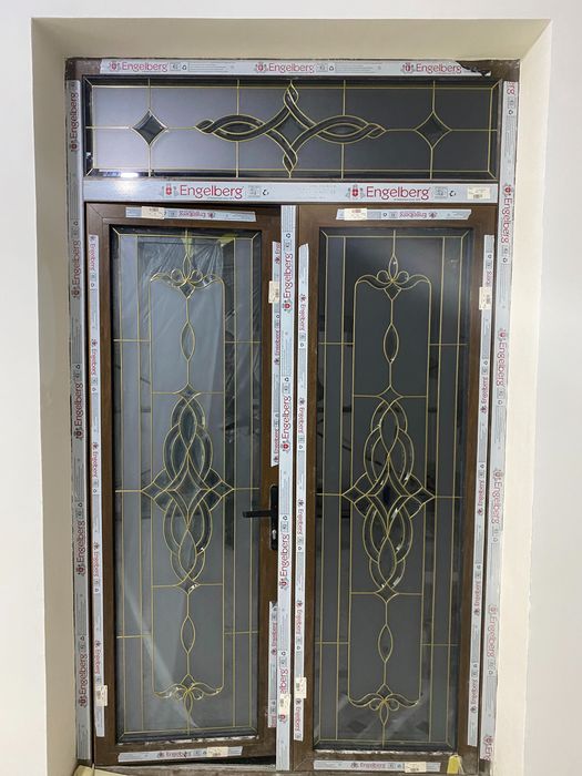 Vitraj oynalar. Uyingizni ko’rkiga kork qoshuvchi MDF, Akfa uchun