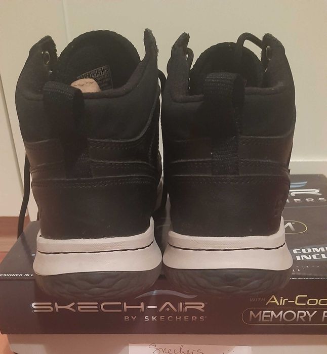 Мъжки обувки  ест.кожа Skechers 42