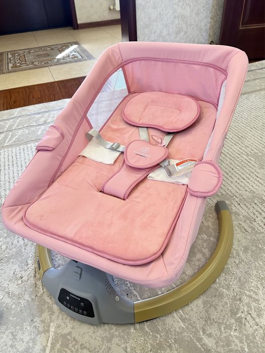 Шезлонг Smart Baby BBL-02 розовый