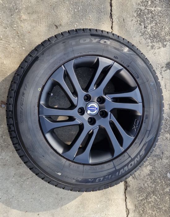 SET Roti/Jante iarna Volvo R17 Valder anvelope ft bune Pitesti • OLX.ro