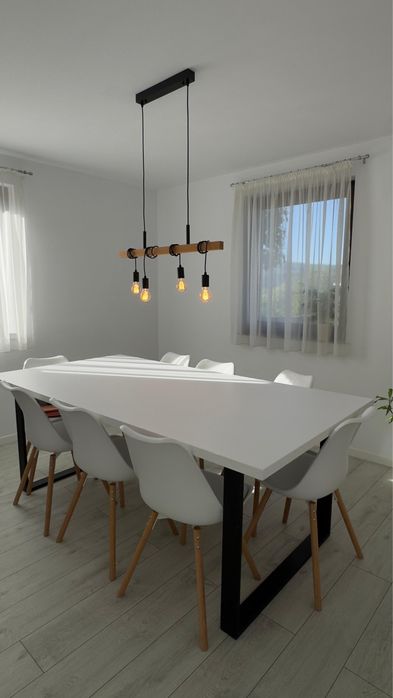 Masă dining room + scaune 10 persoane