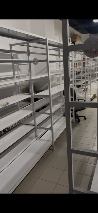 Стеллажи металлические