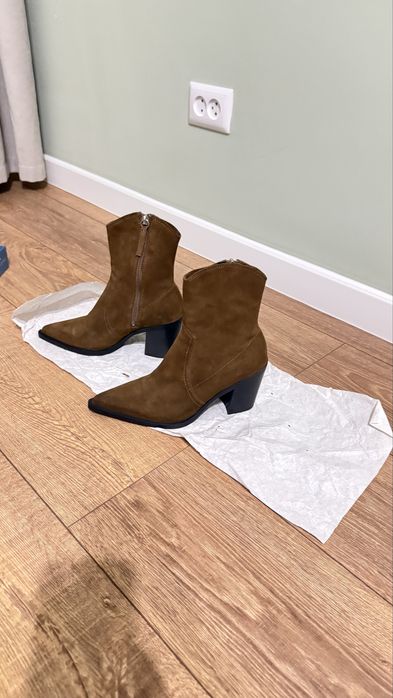 Казачки. Сапоги. Нубук