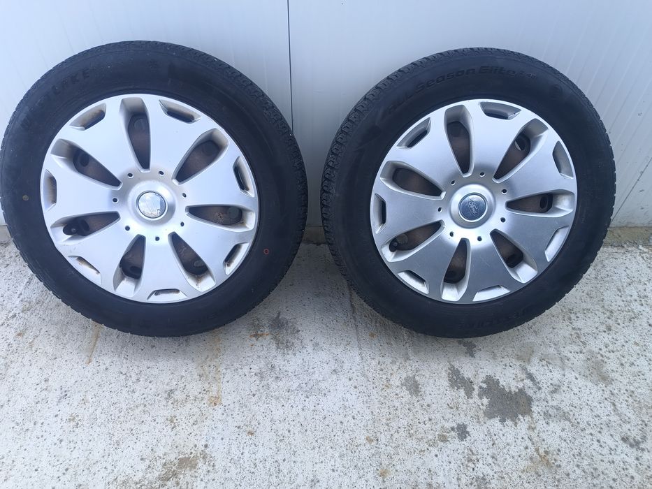 Set 2 roti (jante cu cauciuc) Ford Mondeo Mk4/Focus 2 /S-Max/Galaxy