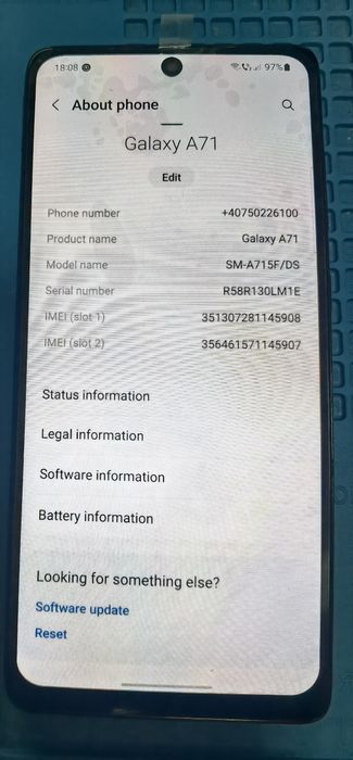 Samsung A71 Baterie noua