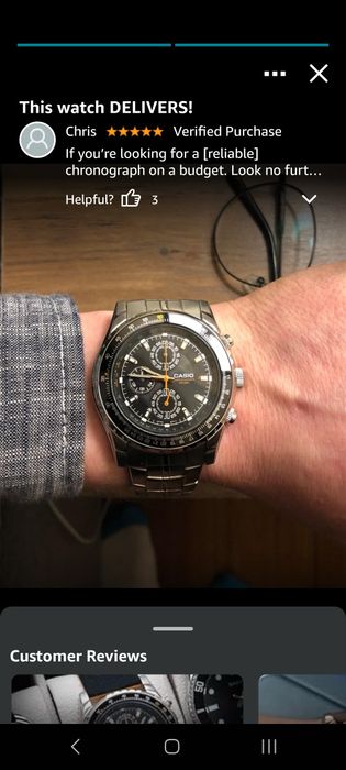 Casio Chronograph 42 mm