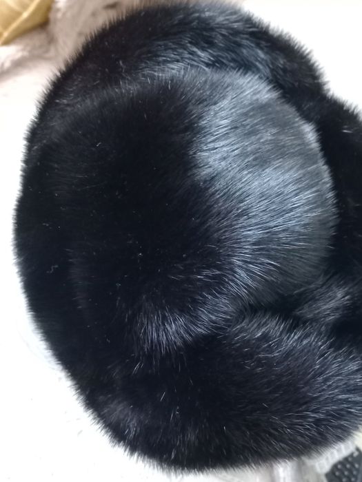 Шапка обманка норка