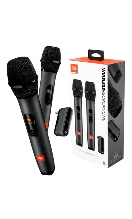 Микрофон JBL Wireless Microphone Set черный