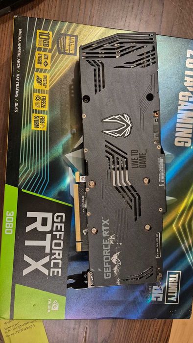 Видеокарти RTX 3080 Gigabyte, Gainward, Zotac, HP, MSI