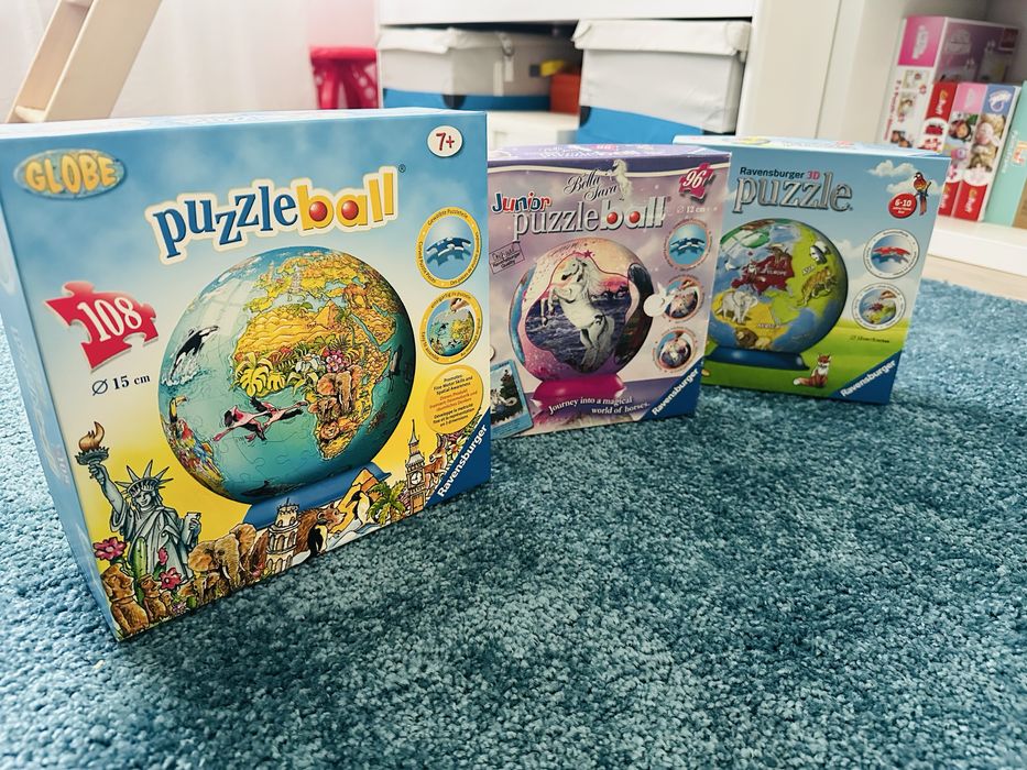 3 Puzzle uri Ravensburger Sfera