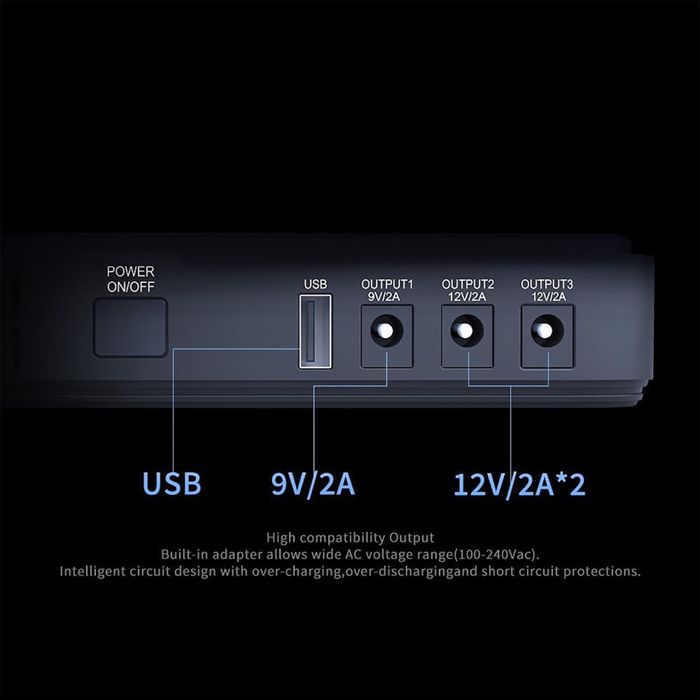 “SKE” Mini UPS DC10400 Pro