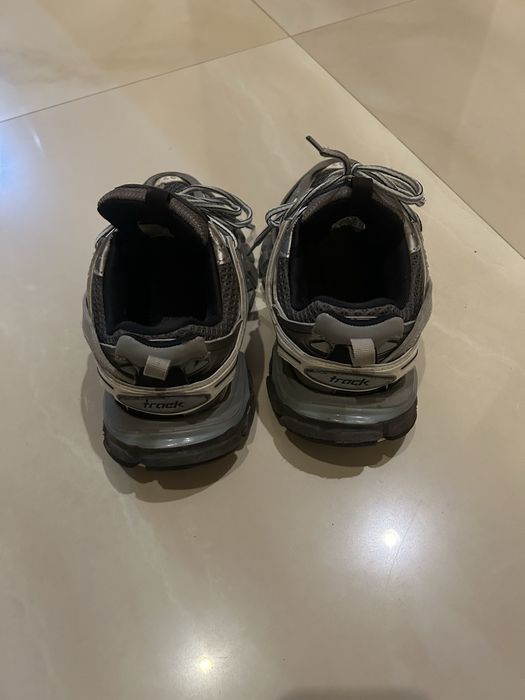 Balenciaga track gray and white,размер 37