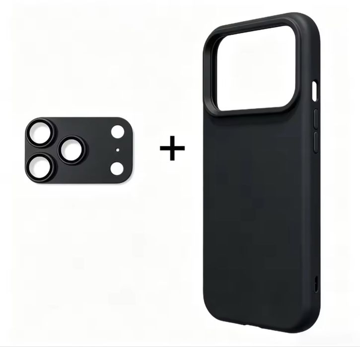 Iphone 17 PRO 17 PRO MAX 18 PRO 18 PRO MAX - Husa Liquid Case Interior Fin + Folie Camera