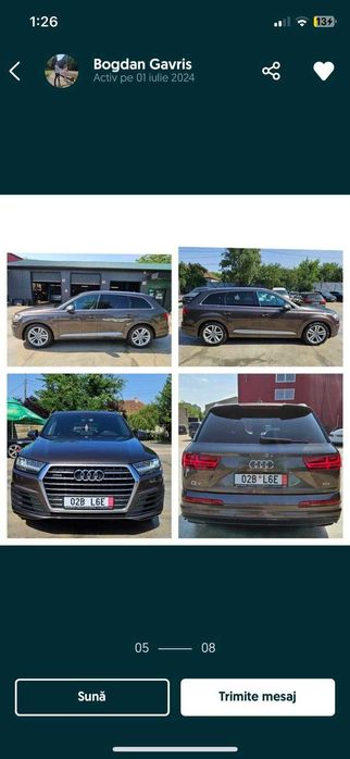 Audi q7 deosebit