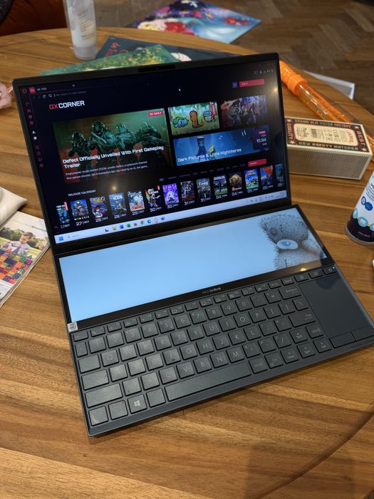 Laptop ASUS ZenBook Duo UX481F, 14 Dual Screen, i7, 8GB RAM, 512GB SSD