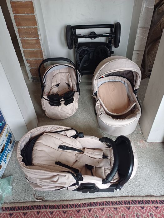 Бебешка количка 3в1 Tutek DIAMOS PRO