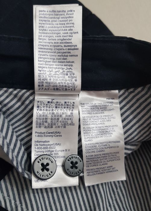 Pantaloni scurți Cargo Tommy Hilfiger, casual, navy, Nr. 36 un L/XL