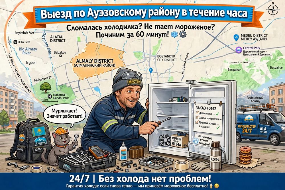 Ремонт холодильников