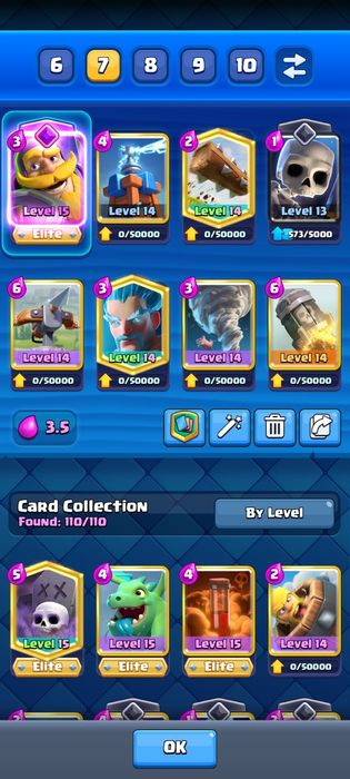 Топовый аккаунт Clash Royal