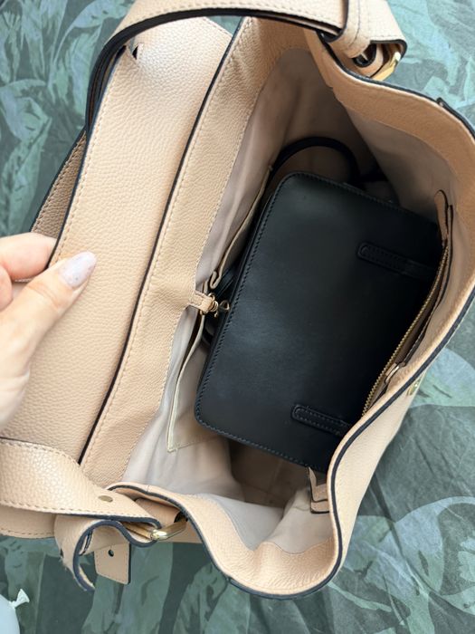 Geanta de piele Musette