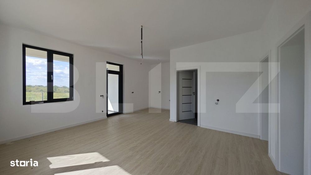 Duplex de vanzare - Paleu, 3 camere finisat la cheie