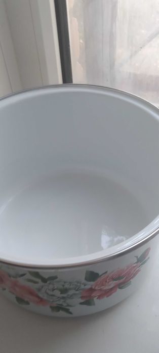 Кастрюля 4,5 л эмалированая