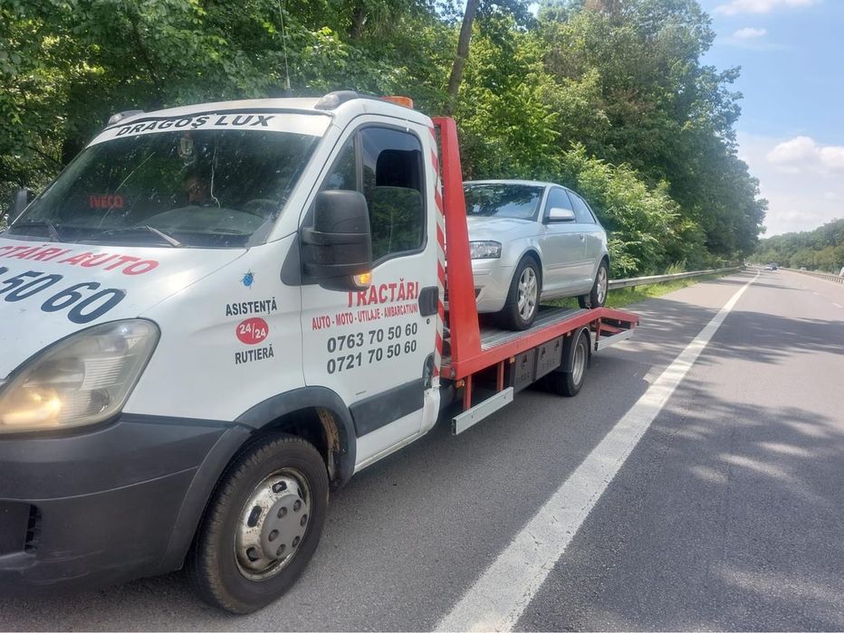 Tractari auto/platforma auto/autostrada a2/autostrada soarelui/