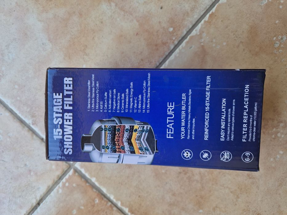 Filtru apa pentru dus