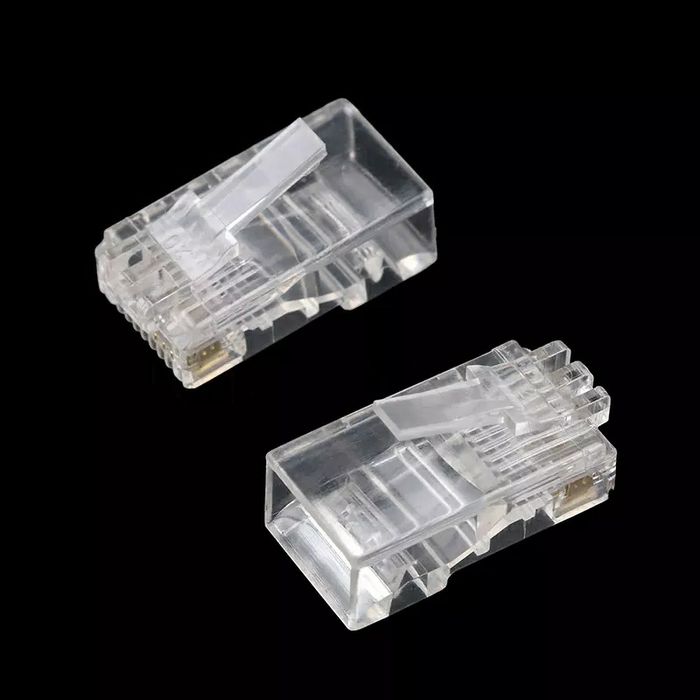 Конектора RJ45 (50 шт) Cat 5E. Качественные. Алматы.
