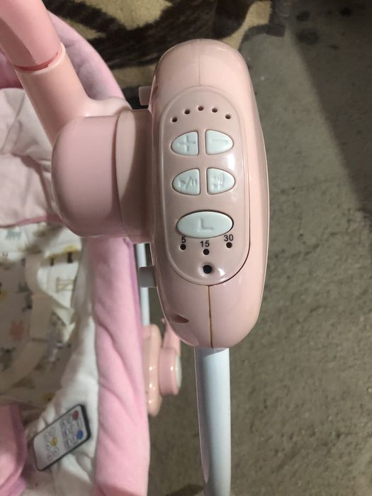 Шезлонг музыкальные качели