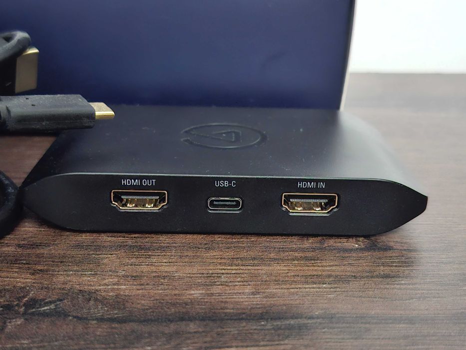 Placa de captura Elgato Game Capture HD60 X, 4K60, HDR - folosita foarte putin