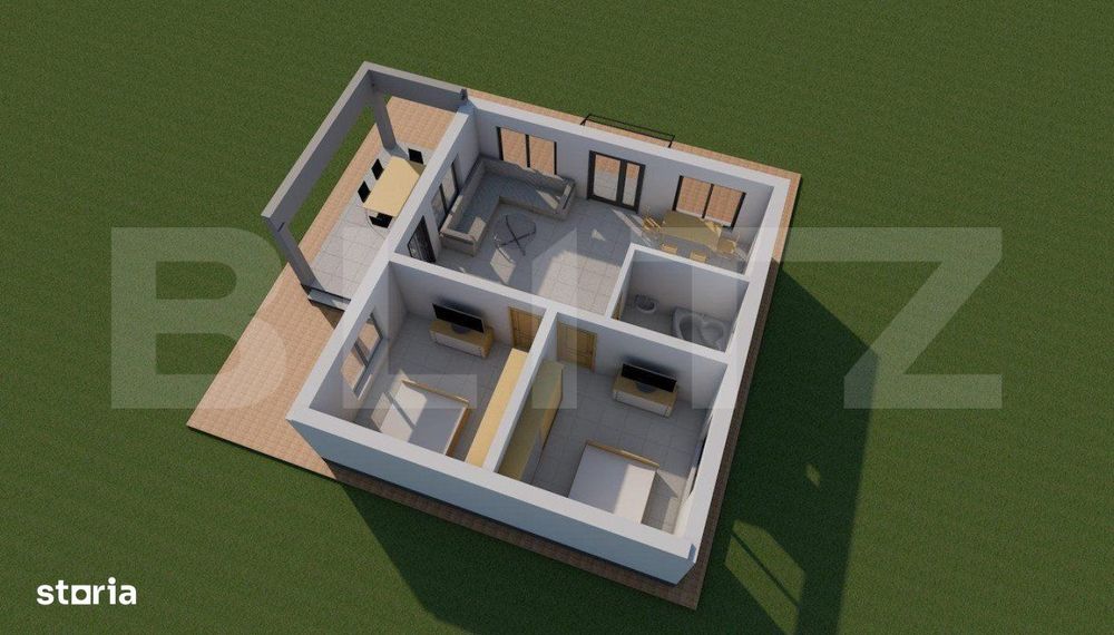 Casa Parter in complex privat finisata la cheie, Valea Voievozilor