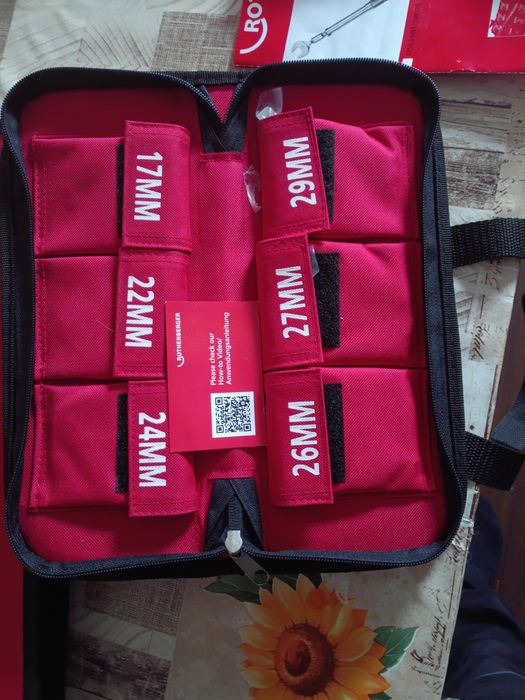 Set chei dinamometrice Rothenberger 175001, 6 piese, 10 - 75 Nm