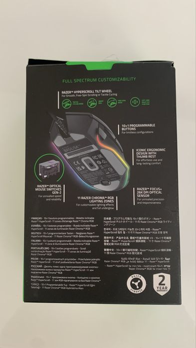 Razer мишка клавиатура и пад