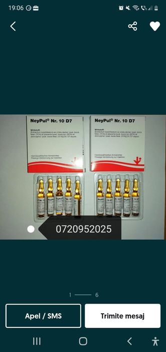 Neypul Nr10 tratament homeopat