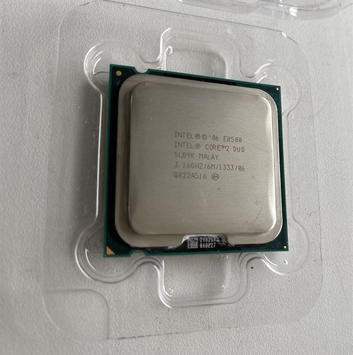 Intel Core 2 Duo E8500 частота 3.16 ГГц