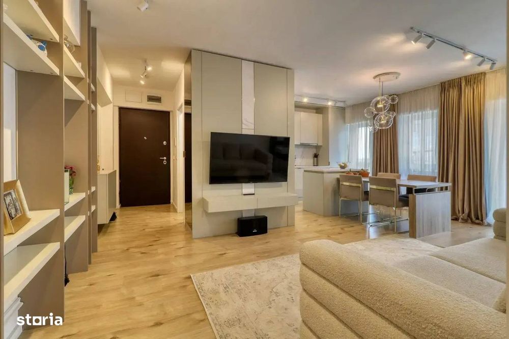 Apartament 3 Camere Aviatiei | Mobilat, Utilat cu Designer | Parcare