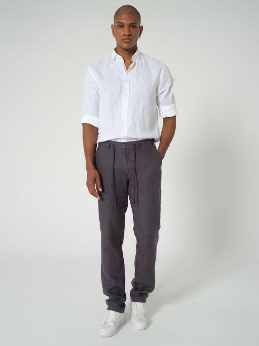 Мужские брюки 100% лён