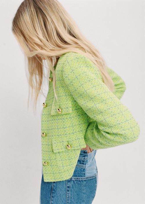 Сако от букле Mango