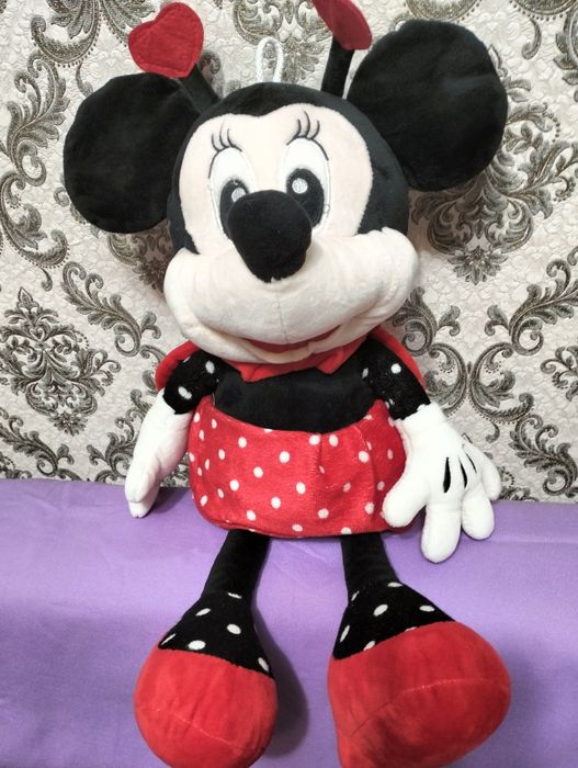 Игрушки мягкие Мини Маус и бегемот