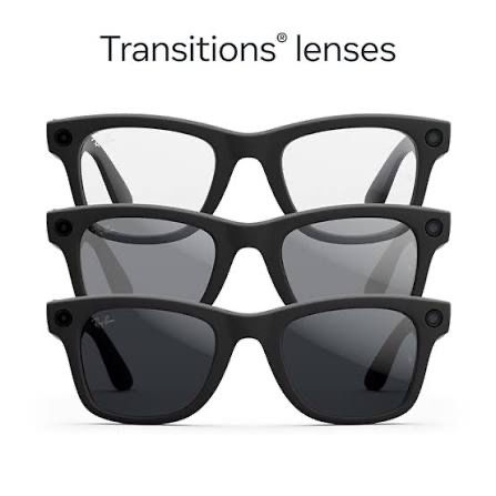 Meta RayBan Wayfarer Gen2 Transitions
