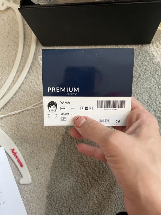 Дамска перука косъм по косъм руса  Sentoo Yama M цвят 713