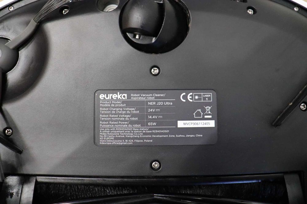 Самоизпразваща робот прахосмукачка Eureka J20 ULTRA,8000Pa,моп, сушене