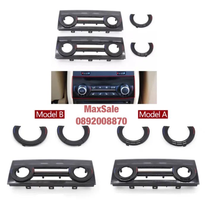 Капаче панел климатик парно bmw 5 6 7 x5 x6 f10 f01 F15 f07 бмв